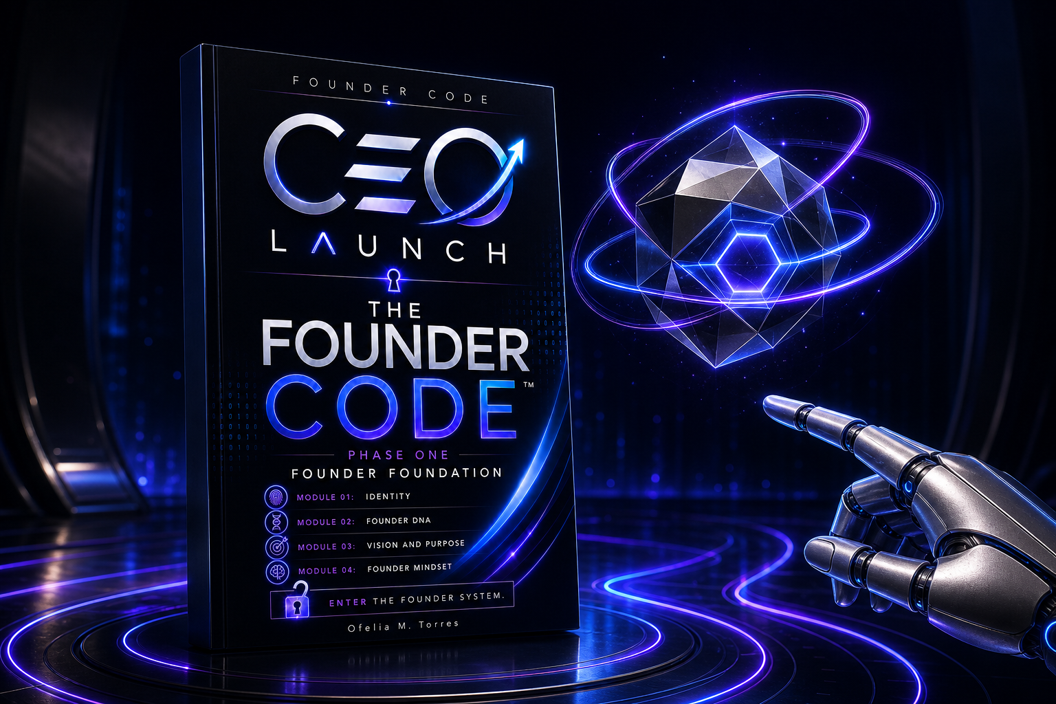 Founder Code workbook and CEOLaunch intelligent coaching system